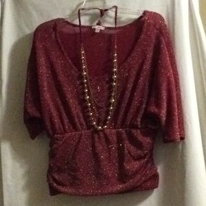 Wide sleeved blouse